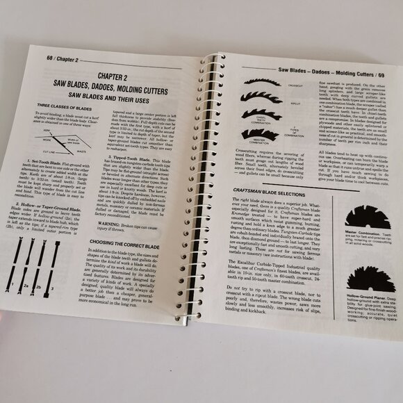 1989 Sears Craftsman Bench Power Tool Know-How Guide Vintage Reference Workshop - Picture 8 of 11